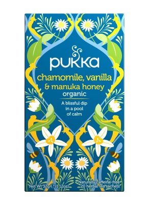 Pukka Chamomile, Vanilla and Manuka Honey 20 Tea sachets